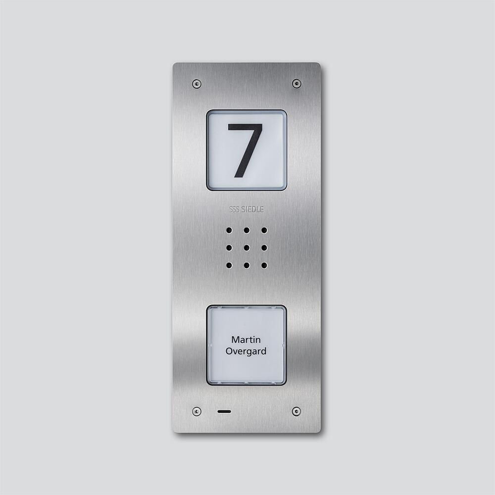 Siedle&Söhne Audio-Türstation Edelstahl gebürstet CAU 850-1-0 E