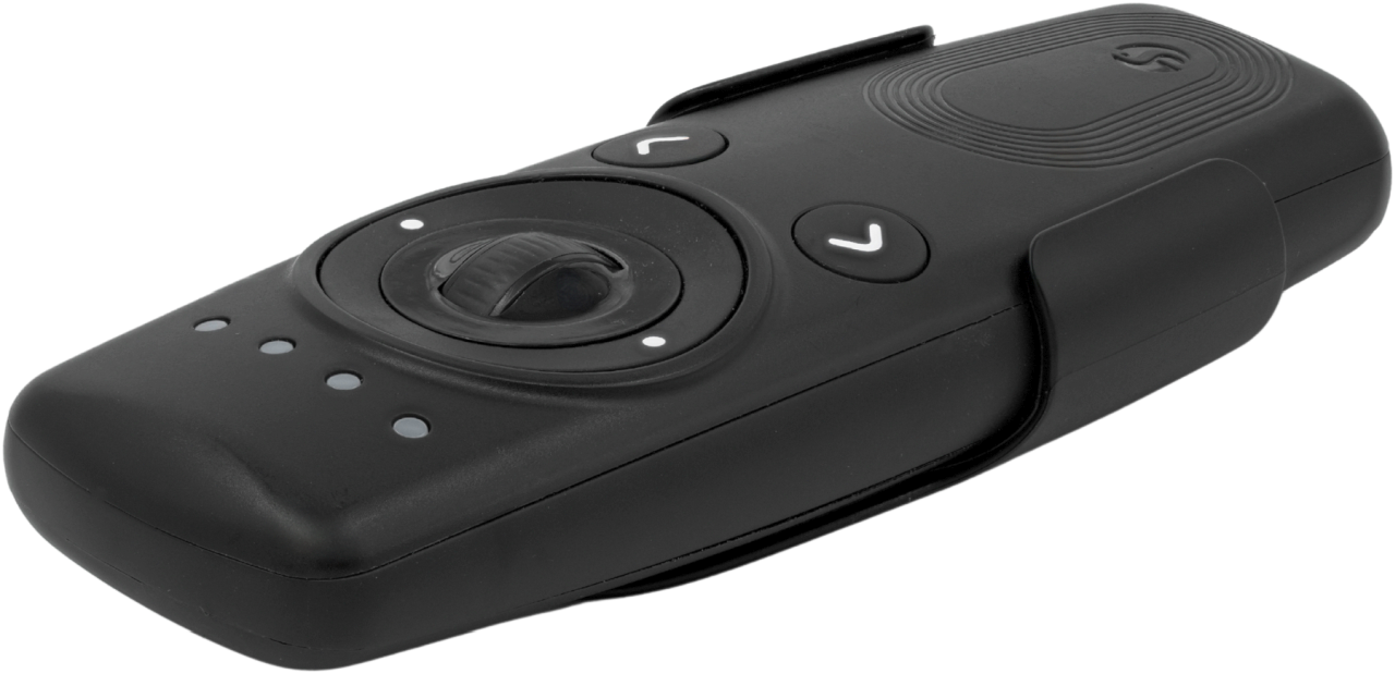 Shelly Plug & Play Blu Remote Control ZB black Fernbedienung inkl. Halterung BT Zigbee 4 Kanäle Gestensteuerung Scrollrad 2x AAA