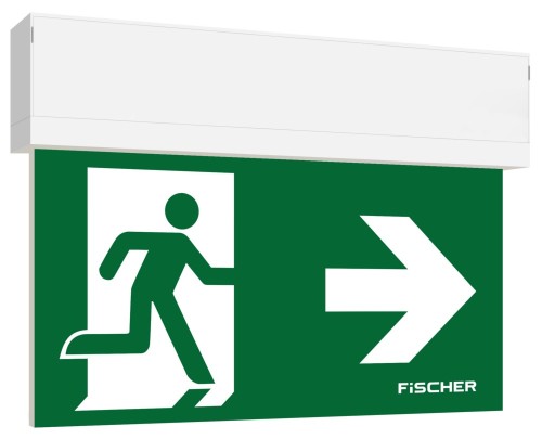 Fischer LED-Rettungszeichenleuchte EB 3/8h,27m,IP41 S1-U383AT2.V5 - S1-U383AT2.V5 Fischer LED-Rettungszeichenleuchte EB 3/8h,27m,IP41 S1-U383AT2.V5 - S1-U383AT2.V5