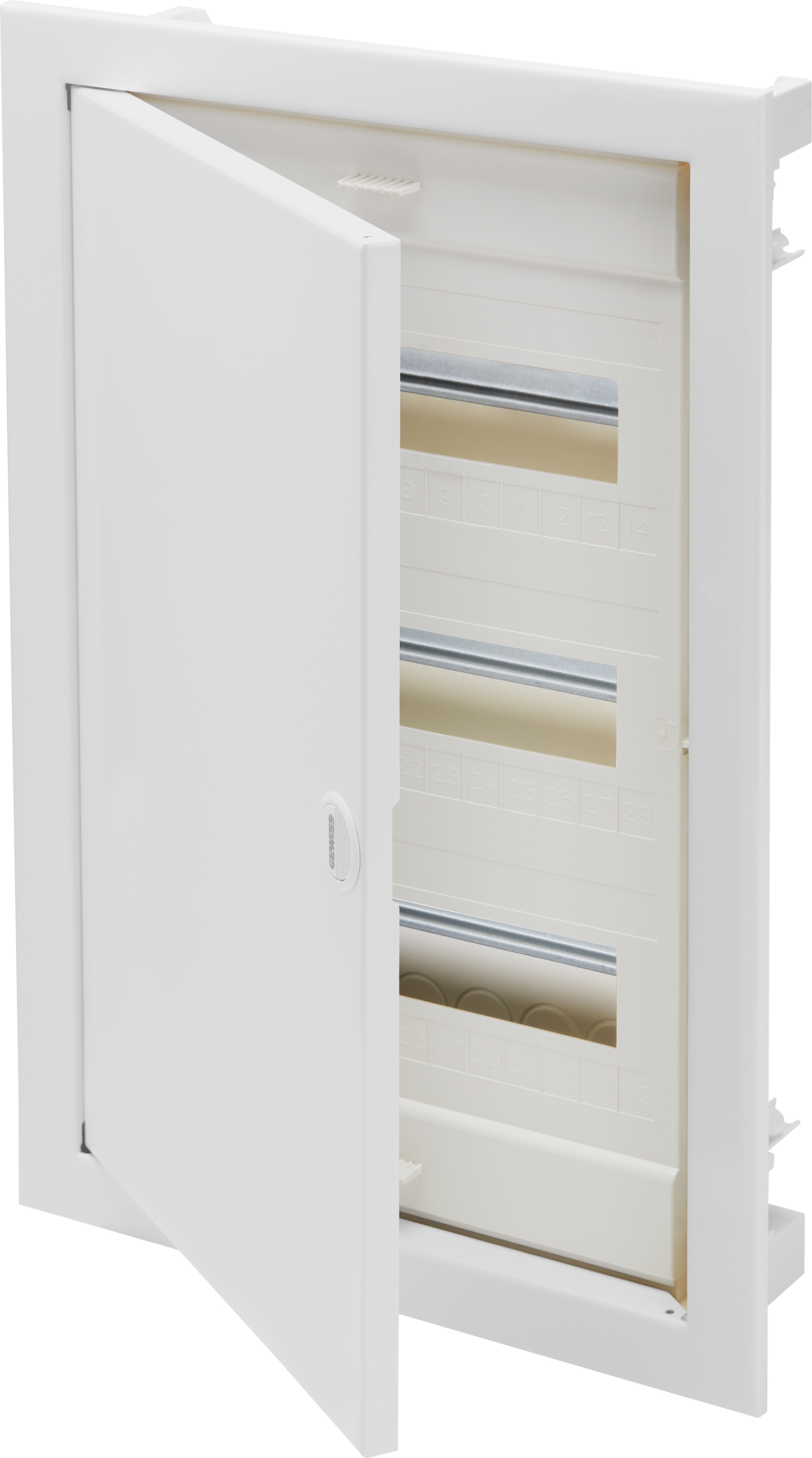 Gewiss Kleinverteiler Unterputz 36(3X12)TE, m. Tür GW40153N Gewiss Kleinverteiler Unterputz 36(3X12)TE, m. Tür GW40153N