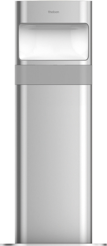 Theben LED-Poller-Leuchte (kurz) 8,5 Watt, alu theLeda D BL AL günstig online kaufen