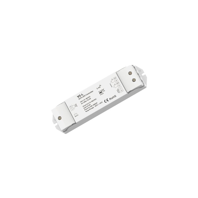 DOTLUX LED Funk-Empfaenger/Dimmer fuer zweifarbige LED-Streifen Fusion Technologie 2x 8A 12-36V DC