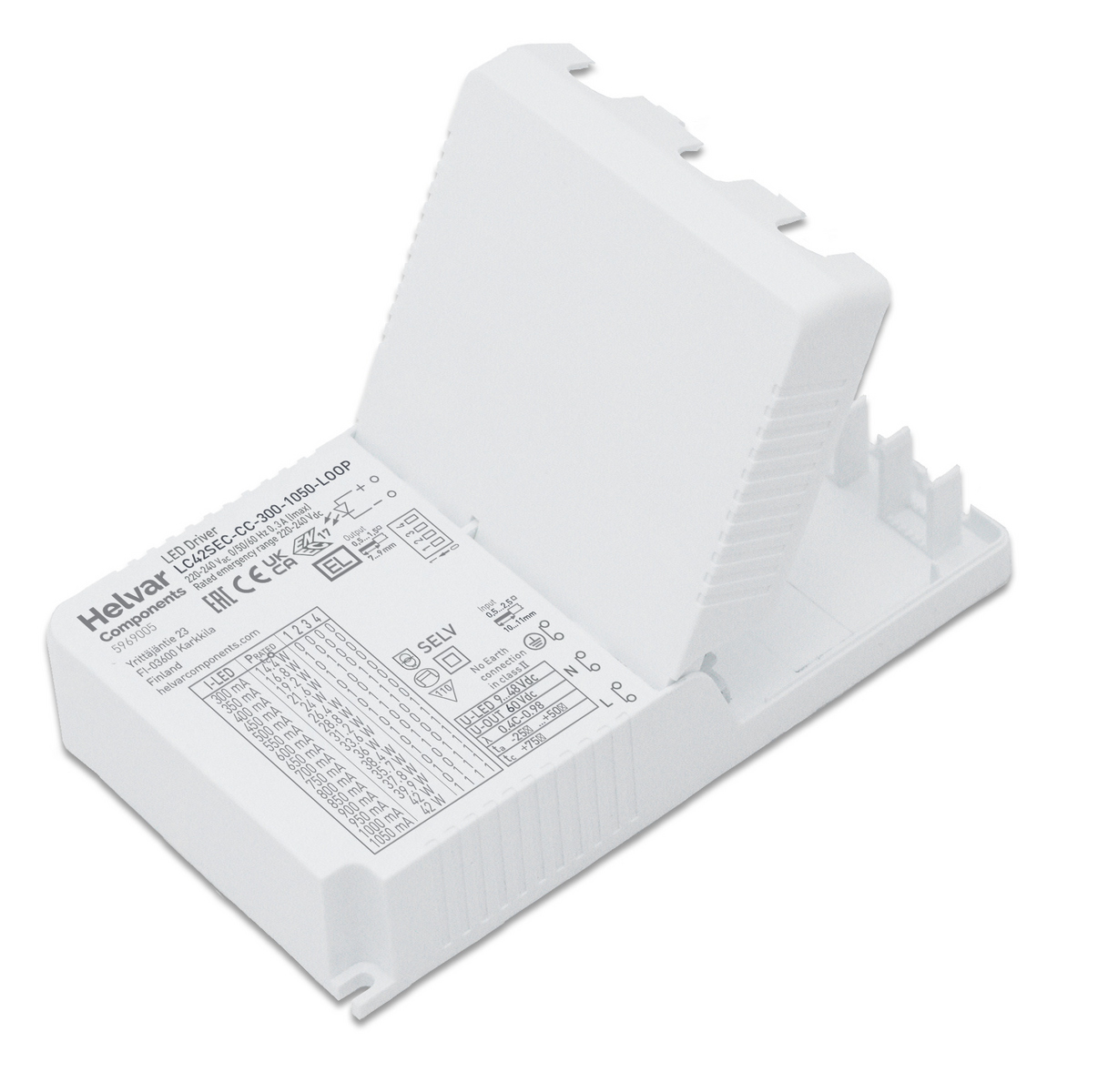 Helvar LED-Treiber LC42SEC-CC-300-1050 - 5969005