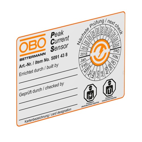 OBO Bettermann Vertr Magnetkarte PCS (VE10) - 5091438