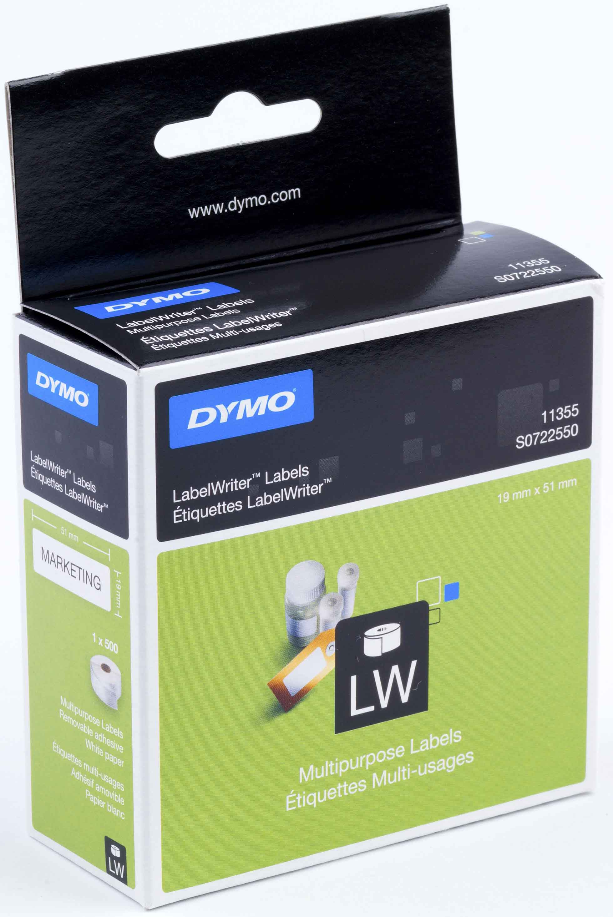 Newell Brands Vielzweck-Etiketten ws 19x51mm 11355