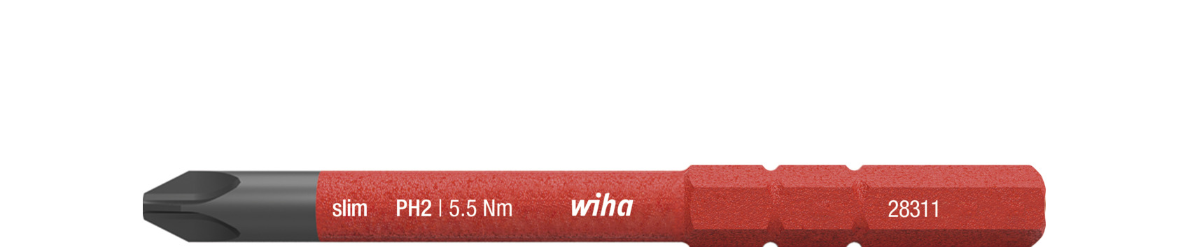 Wiha Phillips Schraubendreher SoftFinish electric 2831-11 PH 2x75
