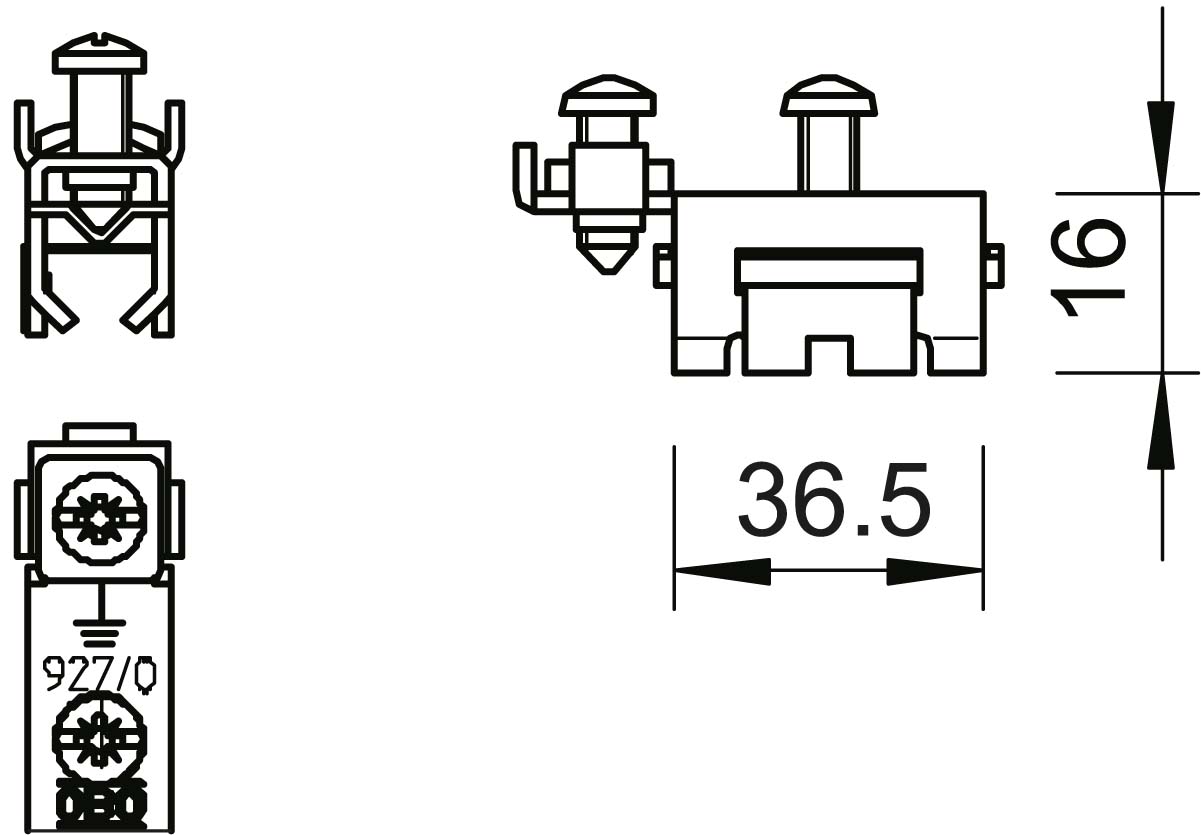 OBO Bettermann Vertr Schellenkörper 927 SCH-K-VA - 5057930
