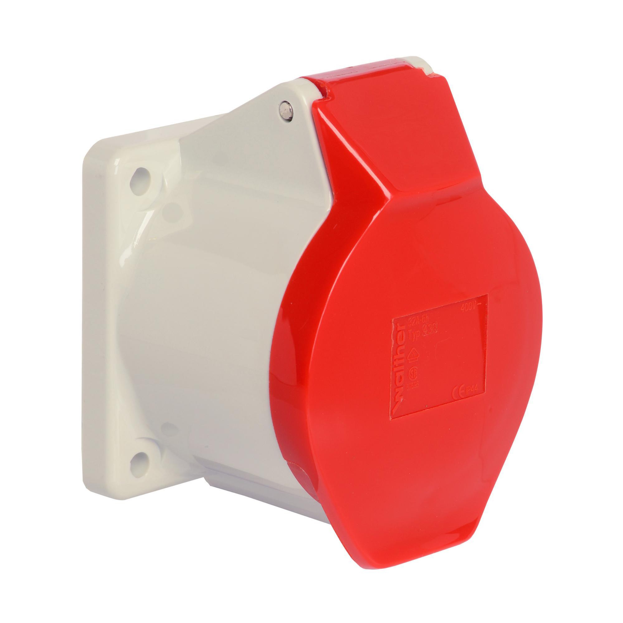 Walther Werke Anbaudose gerade 32A 5P 400V 6h IP44 430