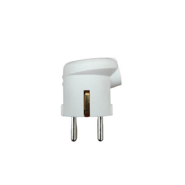 Bachmann Schutzkontaktstecker Winkel RAL9010 911.276 - 911276