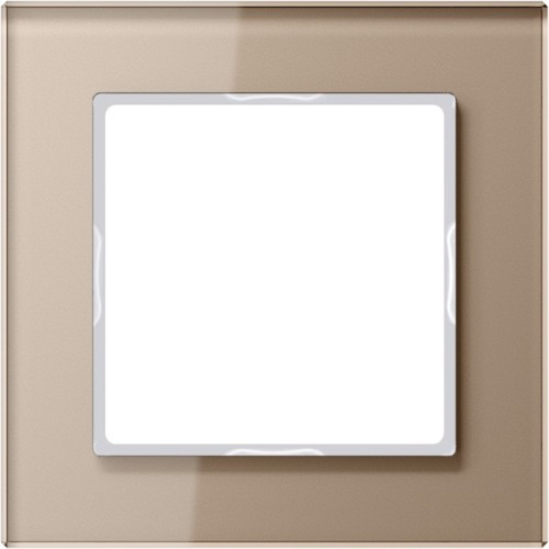 Jung Glasrahmen 1fach champ waage-/senkrecht AC 581 GL CH - AC581GLCH günstig online kaufen