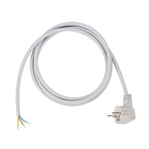 Bachmann Schutzkontakt-Zuleitung 3m,grau 305.975 - 305975