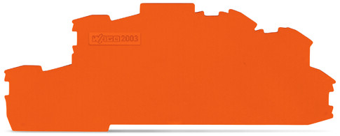 WAGO GmbH & Co. KG Abschluss-/Zwischenplatte 0,8 mm dick orange 2003-6692