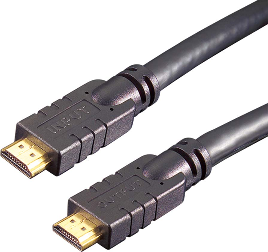 E+P Elektrik HDMI-Verbindungskabel 20m,sw HDMI 1/20 LOSE