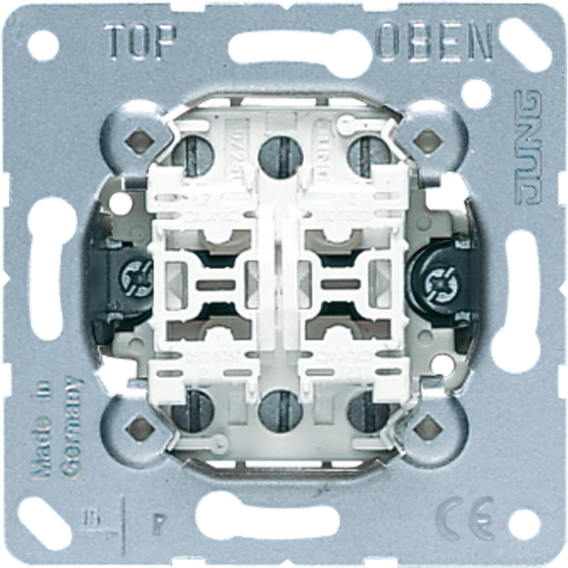 Jung Multi-Switch Doppeltaster mit 2x2 Schließern 532-4 U
