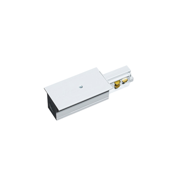 LTS Licht&Leuchten Endeinspeisung ws PE links Einbau ST-E F/PE-L/9002