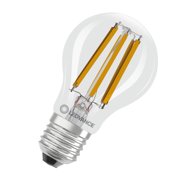 LEDVANCE LED CLASSIC A ENERGY EFFICIENCY B DIM S 5.7W 827 Clear E27 - 40998 günstig online kaufen