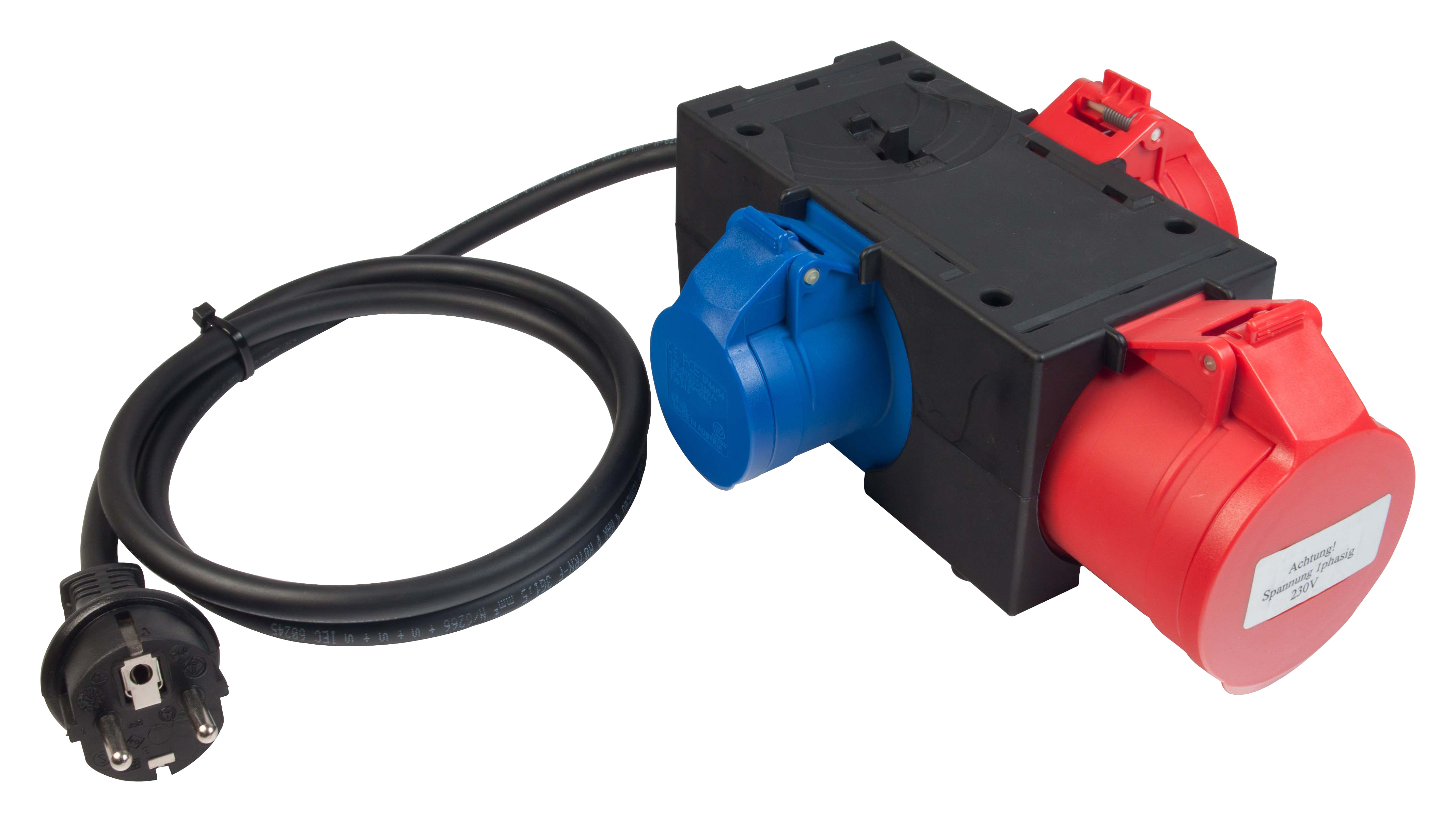 Benning Prüfadapter CEE 3-fach 044147