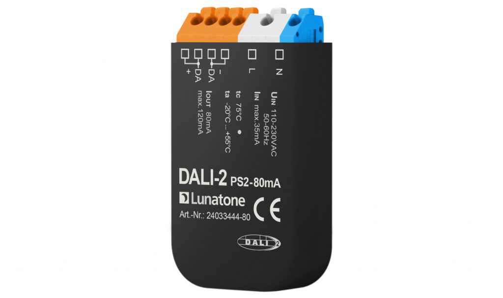 Lunatone DALI bus power supply unit DALI PS2 80 mA - 24033444-80 Lunatone DALI bus power supply unit DALI PS2 80 mA - 24033444-80