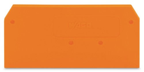 WAGO GmbH & Co. KG Abschlußplatte 2mm orange 279-328 - 279-328