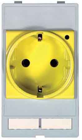 Murrelektronik VDE Steckdose gelb 4000-68000-0020000