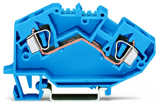 WAGO GmbH & Co. KG Durchgangsklemme 0,2-6mmq blau 782-604