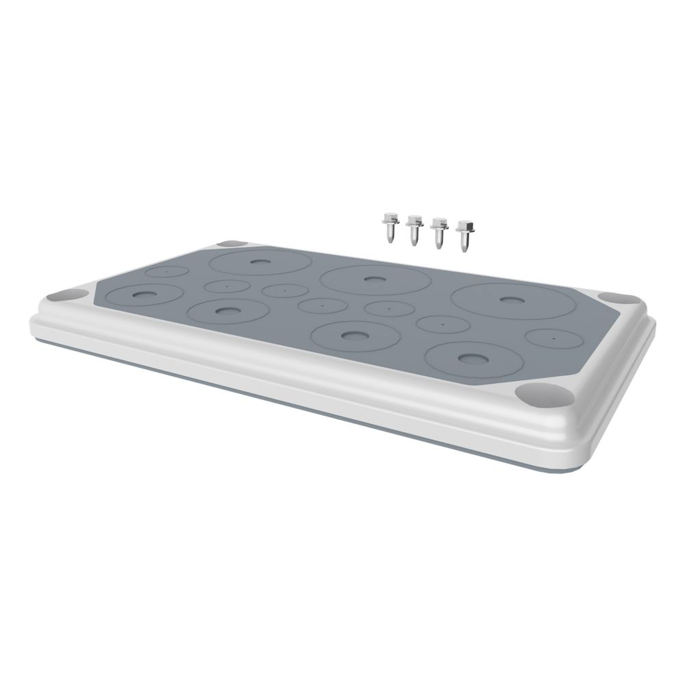 Eaton Flanschplatte IP55 Isolierstoff F3A-2K-D50/3