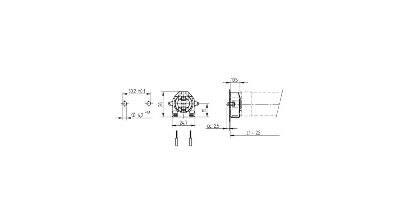 BJB Lampenfassung GX16t-5 für Toshiba E-Core