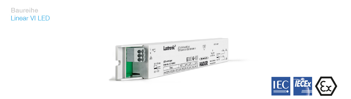 Hadler Luxtronic Linear VI 2x14W-2x35W - 3 P 235 18 0