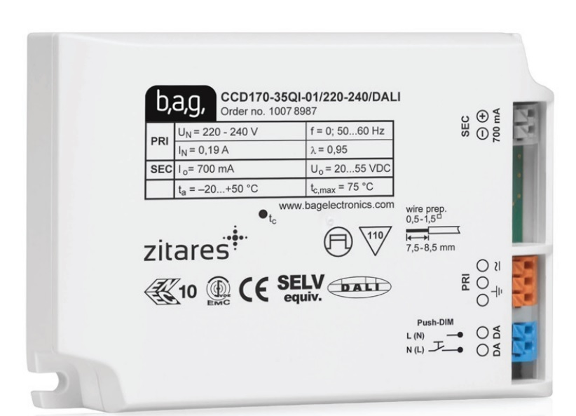 BAG EVG CCD135-18QS-01/220-240/1-10V - 10078978 BAG EVG CCD135-18QS-01/220-240/1-10V - 10078978