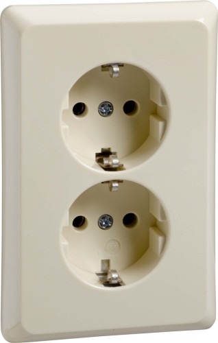 Elso Steckdose UP20 2-fach flach 515400 - 515400 günstig online kaufen