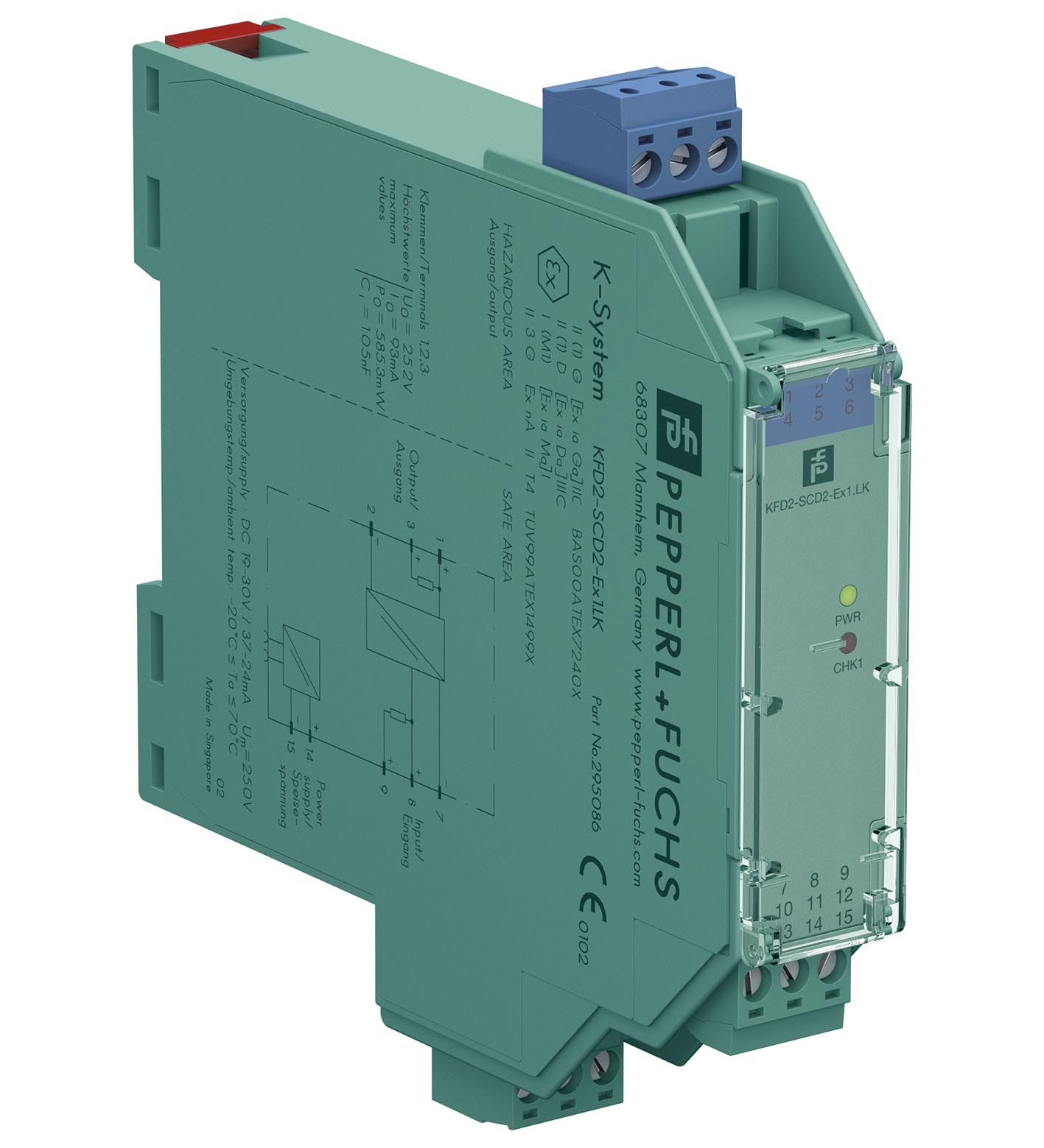 Pepperl+Fuchs Fabrik SMART-Ausgangstreiber KFD2-SCD2-Ex1.LK