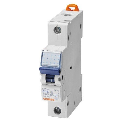 Gewiss Leitungsschutzschalter B13A, 1P, 10KA, 1TE GW92507 - GW92507