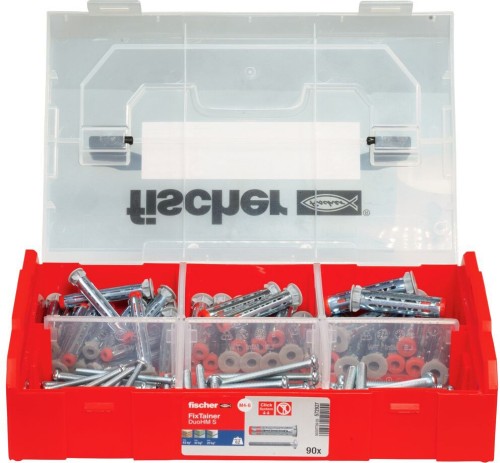 Fischer Deutschl. FixTainer DuoHM TX (90) Box mit 90 Dübeln 572927 - 572927