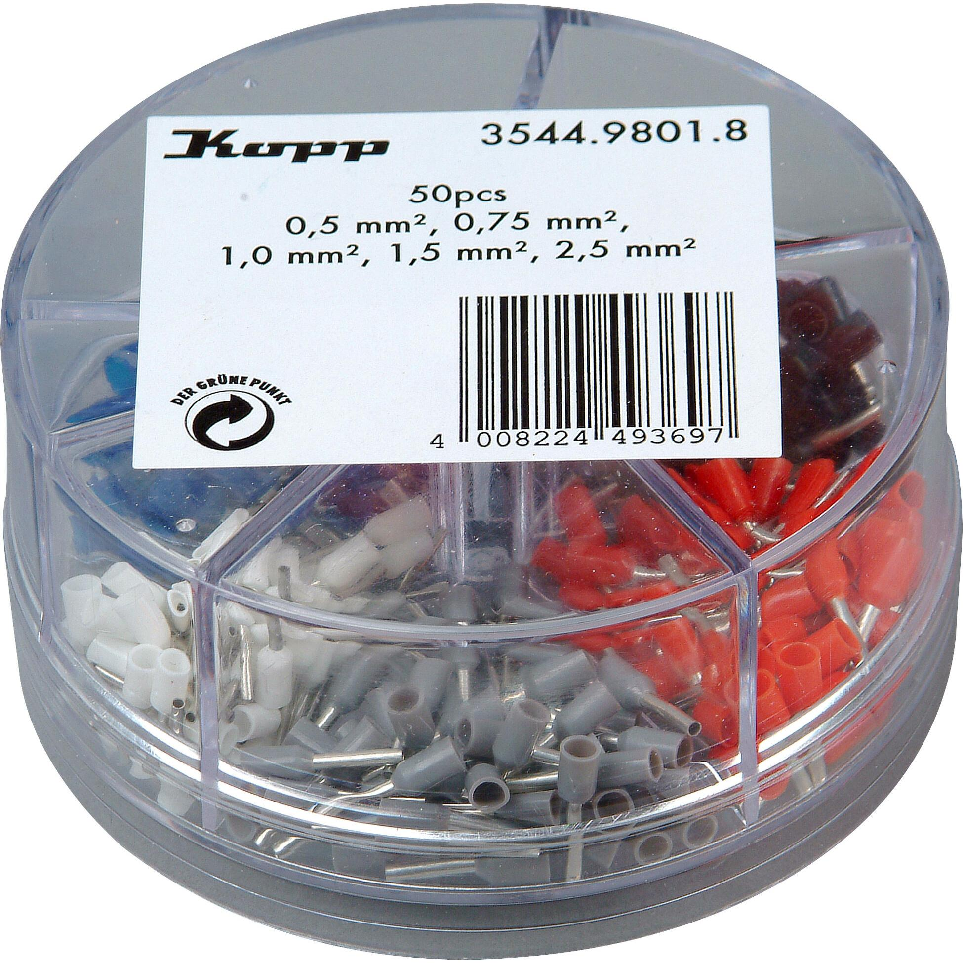 Kopp Sortimentsbox Ader-Endhülsen 354498018