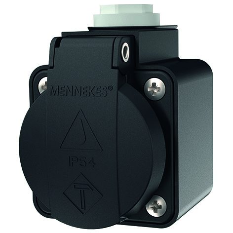 Mennekes Schuko-Aufbau-Steckdose 16A,2p+E,230V 10083 günstig online kaufen