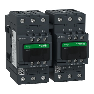 Schneider Electric Wendeschütz 3P,50A,24V 50/60HZ LC2D50AB7
