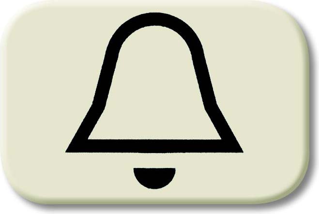 Busch-Jaeger Tastersymbol Klingel 2525 KI - 2CKA001433A0432 günstig online kaufen