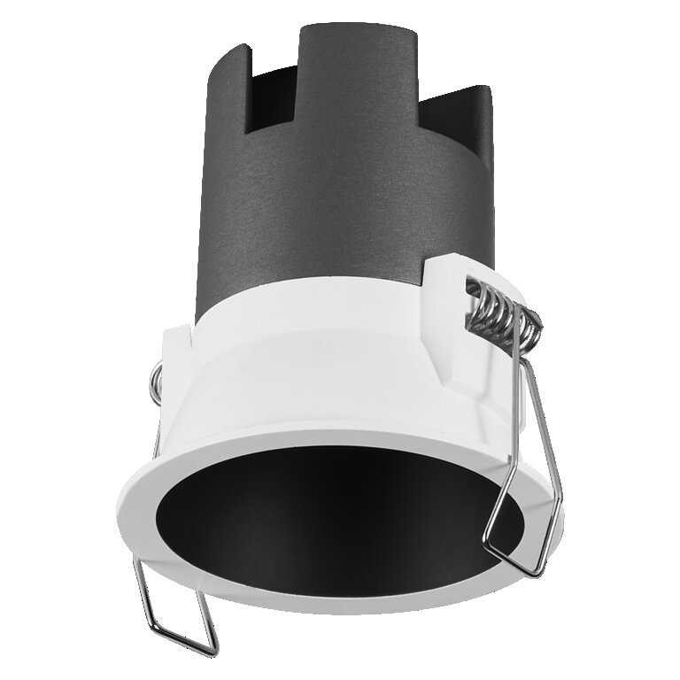 LEDVANCE Twist Einbauspot Ø7cm 830 weiß/schwarz günstig online kaufen