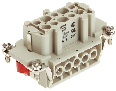 Harting Kontakteinsatz 6p f. Buchsenkontakt 09340032701
