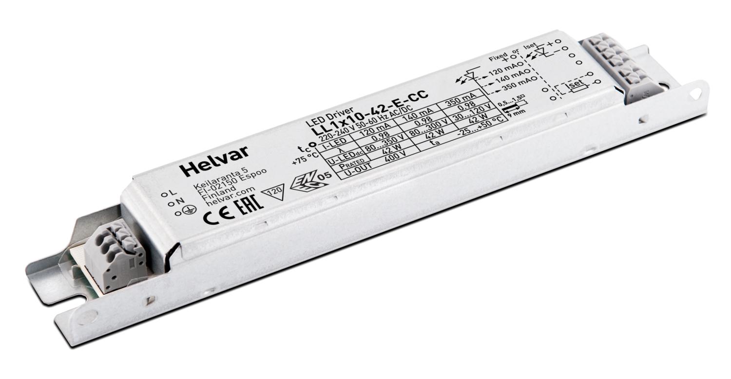 Helvar LED-Treiber LL1x10-42-E-CC - 5527 Helvar LED-Treiber LL1x10-42-E-CC - 5527