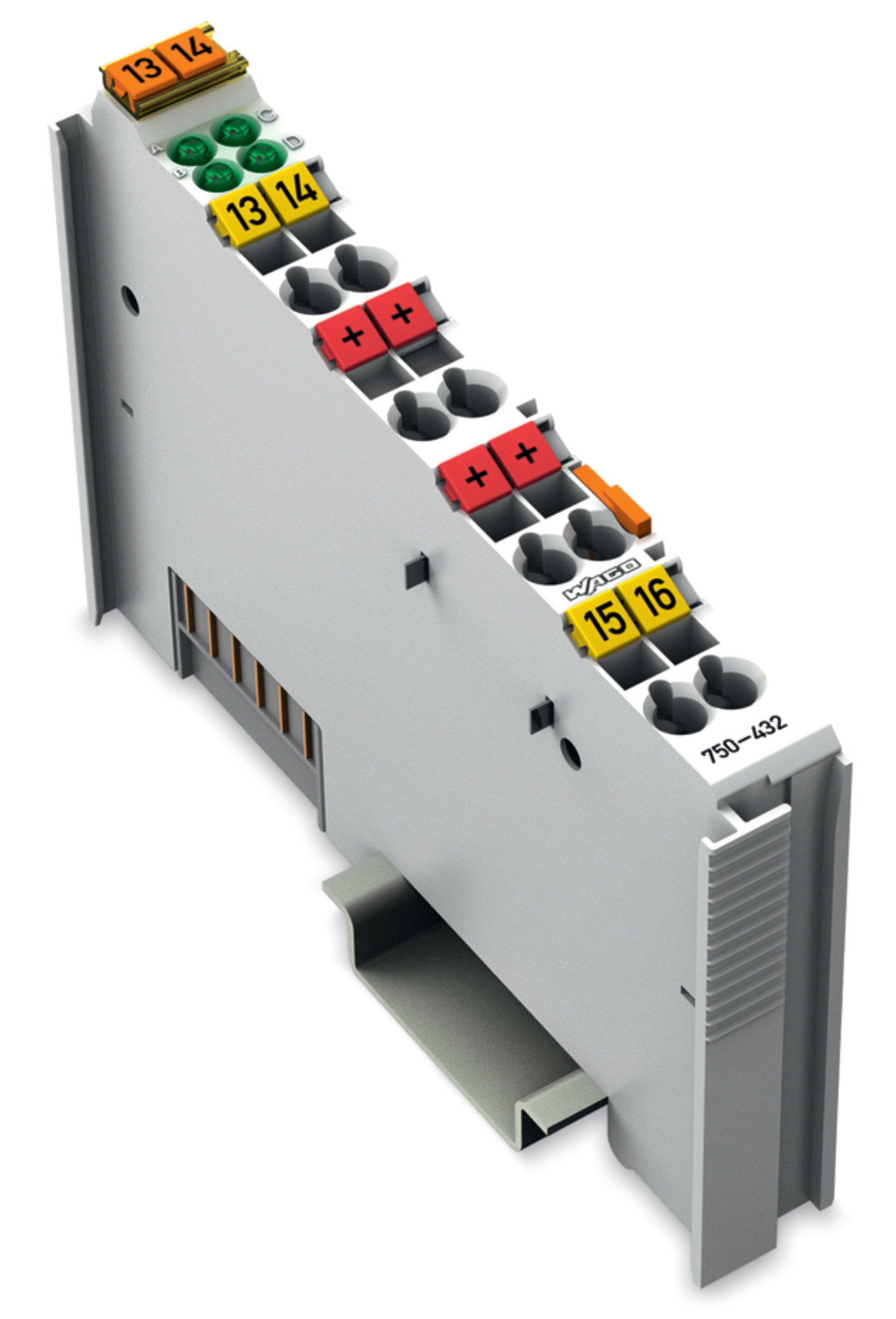 WAGO GmbH & Co. KG Digitaleingangsmodul 4Di 24VDC 3.0ms 750-432