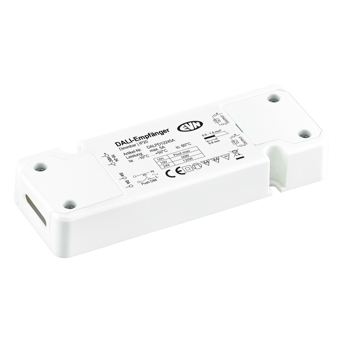 EVN Lichttechnik DALI-LED-Steuerung 10-24VDC 50-120W DALPD12245A