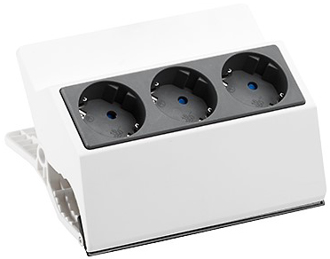 Bachmann Steckdosenleiste Peggy 3x Schutzk. weiss 500.000 günstig online kaufen