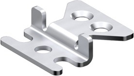 Rittal Befestigungshalter für Wand Edelstahl SZ 2433.000 (VE4)