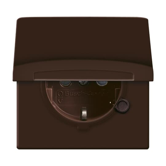 Busch-Jaeger Schuko-Steckdoseneinsatz IP44 braun 20 EUGKB-31-101 günstig online kaufen