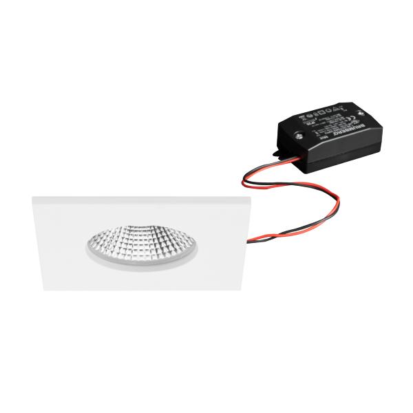 Brumberg recessed LED downlightset, IP65, switchable - 38481173
