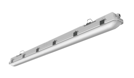 FRISCH-Licht LED-Feuchtraum-Wannenleuchte, IP66, INOX-Verschlüsse