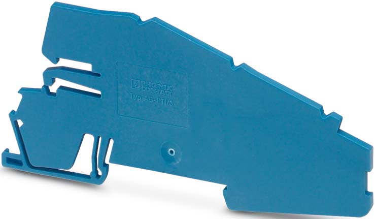 Phoenix Contact Auflagebock L=103mm B=2mm blau AB-PTI/3 - 3213974 Phoenix Contact Auflagebock L=103mm B=2mm blau AB-PTI/3 - 3213974