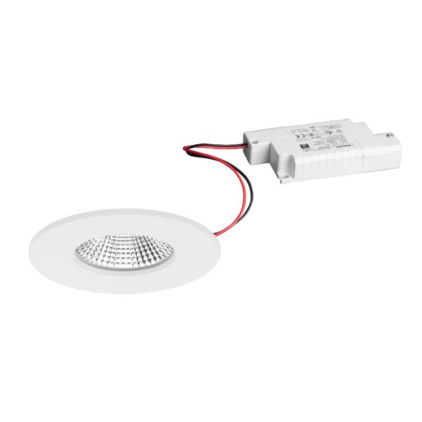 Brumberg recessed LED downlightset, IP65, phase cut dimmable - 39480173