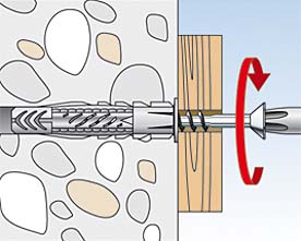 Fischer Deutschl. Universaldübel UX 6 L R - 72095 Fischer Deutschl. Universaldübel UX 6 L R - 72095